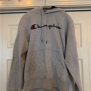 Champion Light Gray Men's Hoodie